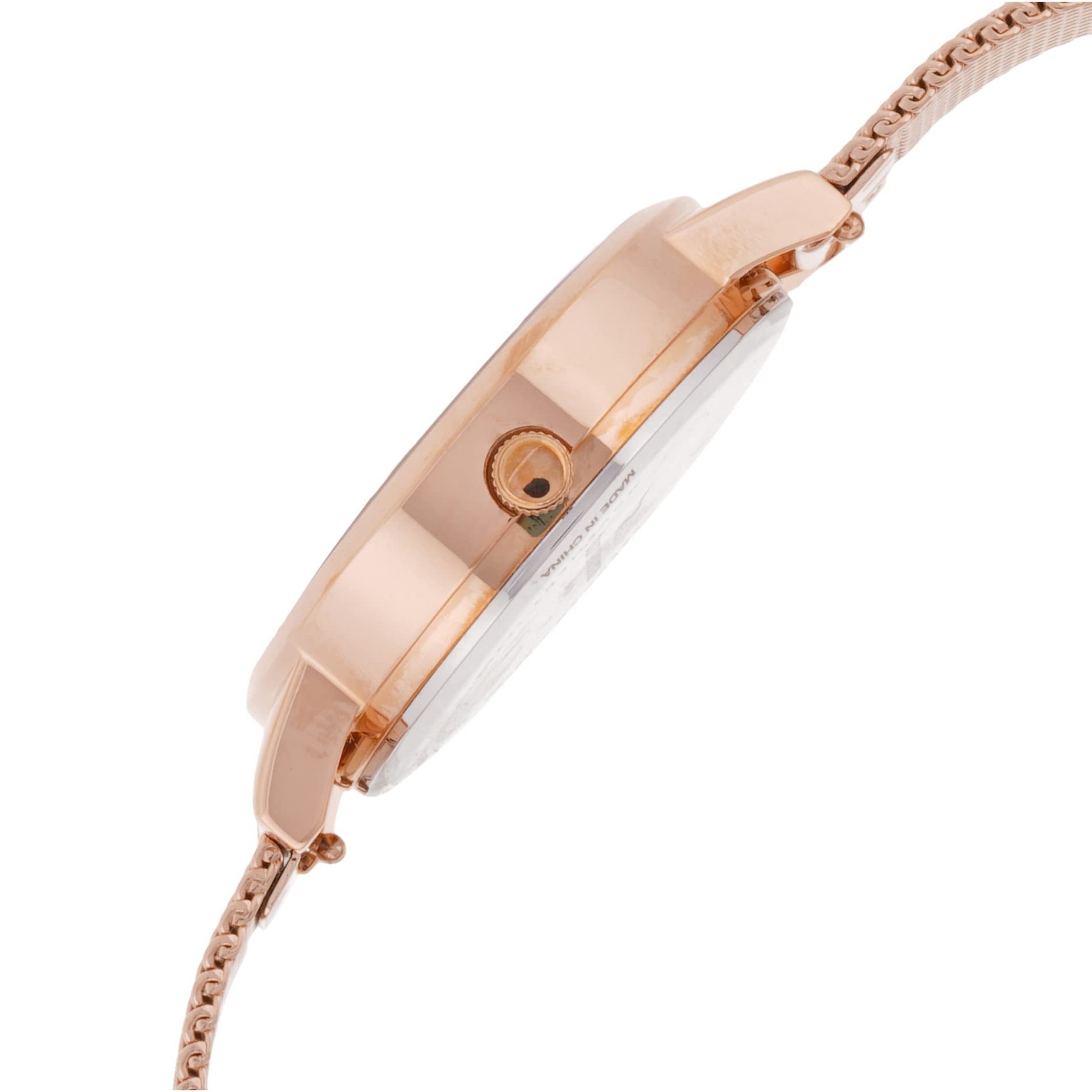 Olivia Burton Pink Glitter Dial Milanese Strap Watch Olivia Burton Relojes Top Olivia Burton Pink Glitter Dial Milanese Strap Watch Olivia Burton Relojes Top