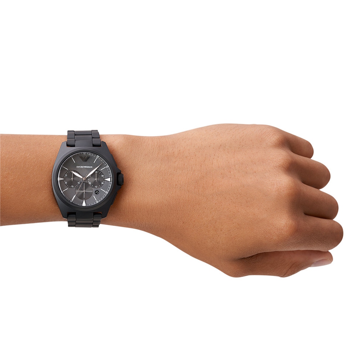 Armani Men’s Black Stainless Steel Chronograph Watch Armani Relojes Top Armani Men's Black Stainless Steel Chronograph Watch Armani Relojes Top