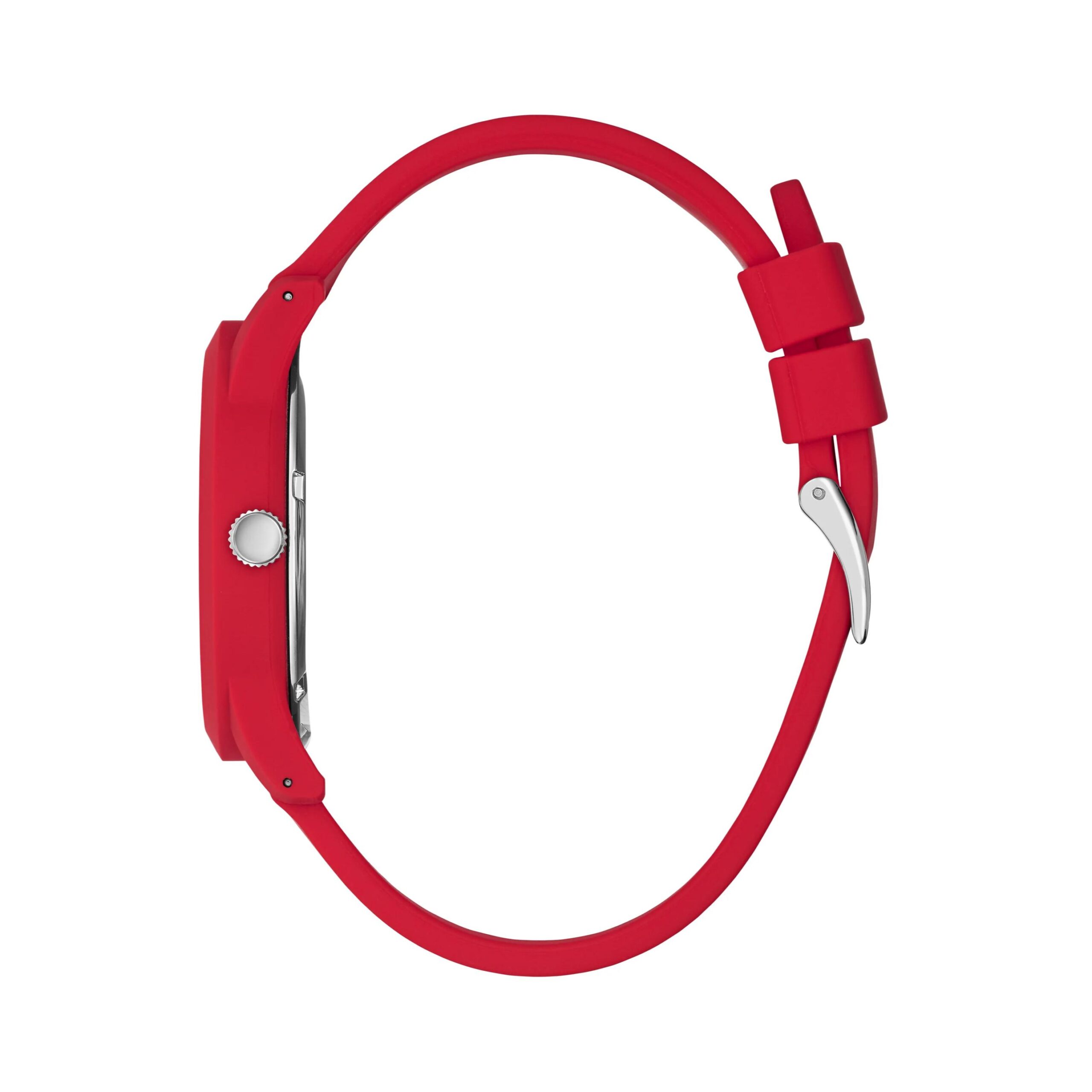 GUESS Bold Red Resin Analog Watch – Striking Design & Reliable Quartz Movement Guess Relojes Top GUESS Bold Red Resin Analog Watch – Striking Design & Reliable Quartz Movement Guess Relojes Top