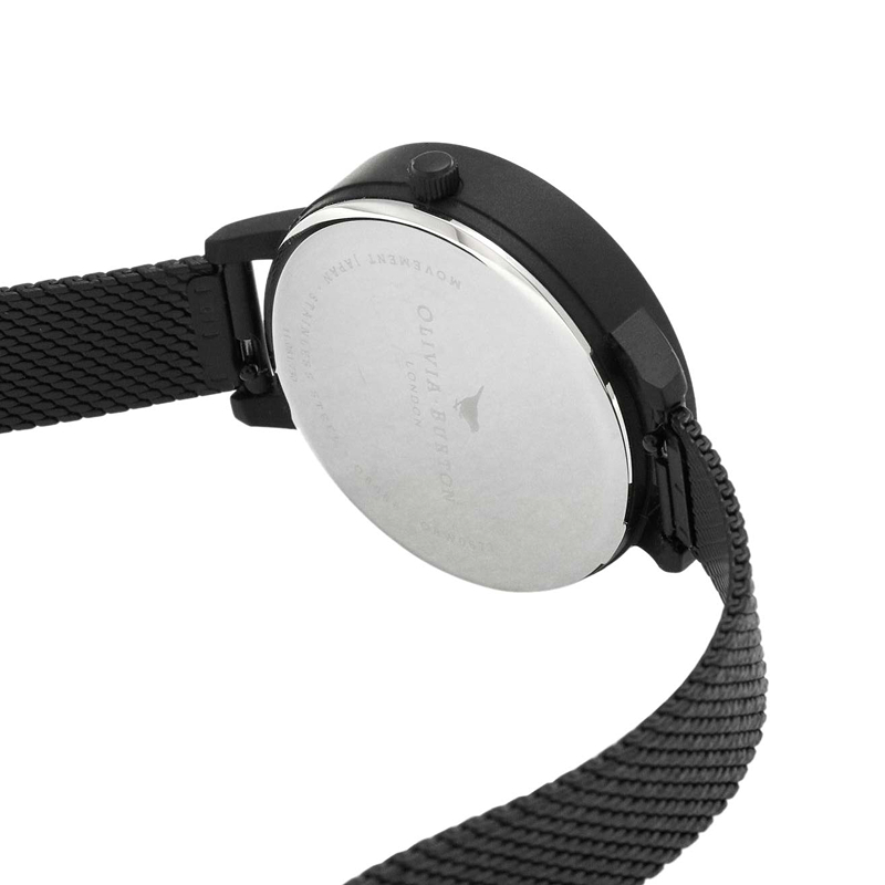 Olivia Burton Black Milanese Watch Olivia Burton Relojes Top Olivia Burton Black Milanese Watch Olivia Burton Relojes Top