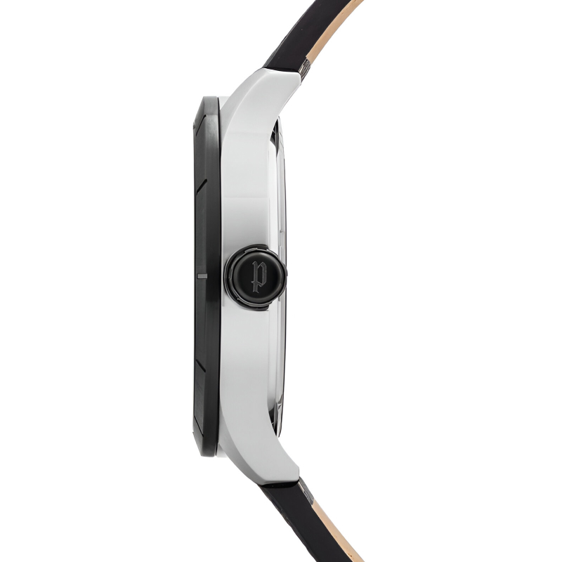 Police Grey & Blue Leather Watch Police Relojes Top Police Grey & Blue Leather Watch Police Relojes Top