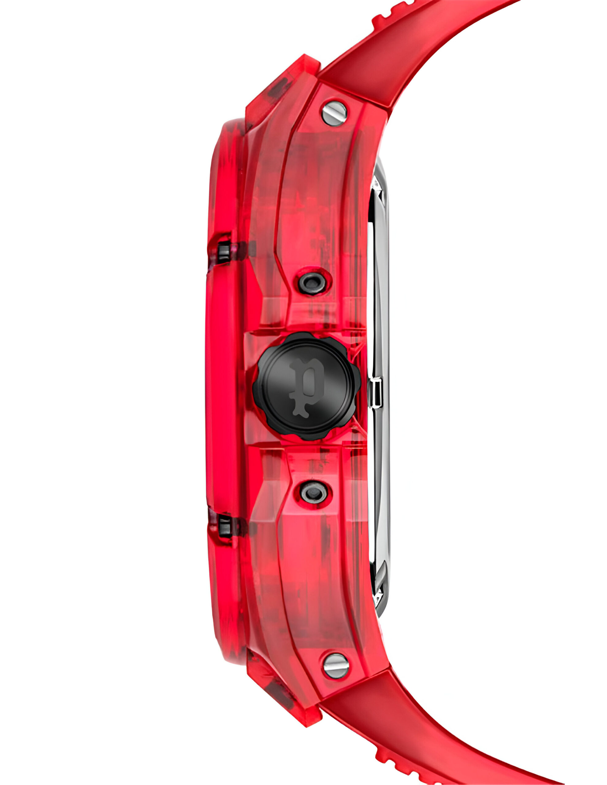 Police Red Resin Quartz Watch Police Relojes Top Police Red Resin Quartz Watch Police Relojes Top