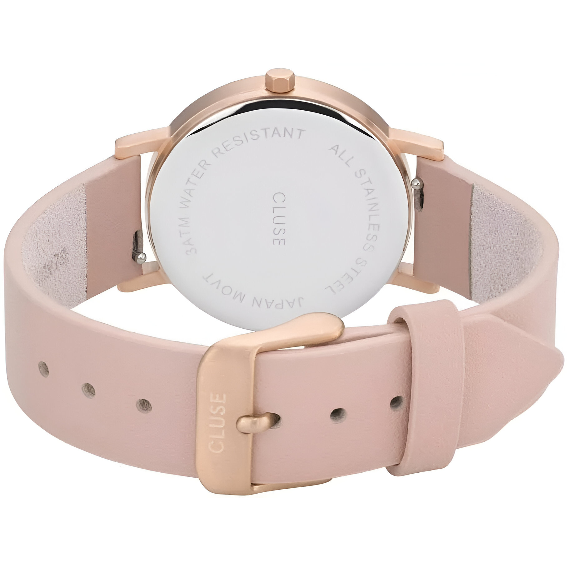 Cluse Quartz Analog Watch for Women – Pink Leather Strap, 33mm Dial Cluse Relojes Top Cluse Quartz Analog Watch for Women – Pink Leather Strap, 33mm Dial Cluse Relojes Top