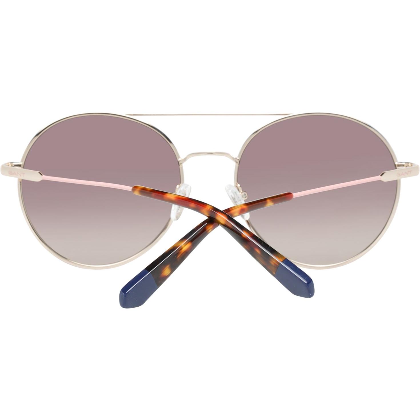 Gant Men’s Gold Round Sunglasses with Brown Gradient Lenses Gafas de Sol Gant Gant Men's Gold Round Sunglasses with Brown Gradient Lenses Gafas de Sol Gant