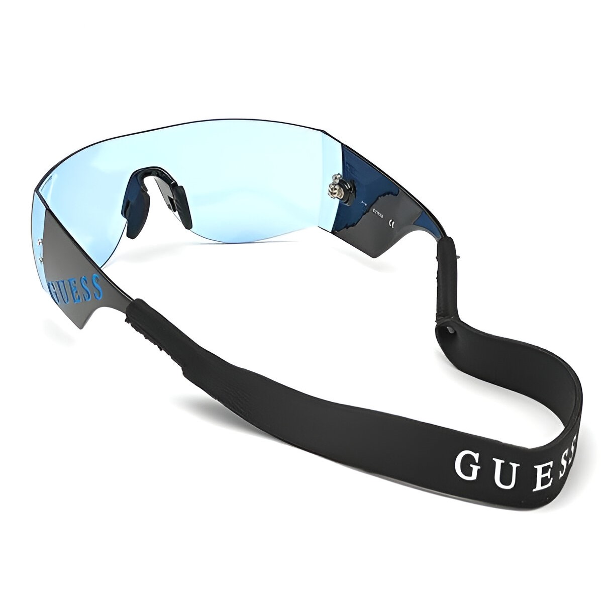Guess Women’s Black Sunglasses with Blue Lenses Gafas de Sol Guess Guess Women's Black Sunglasses with Blue Lenses Gafas de Sol Guess