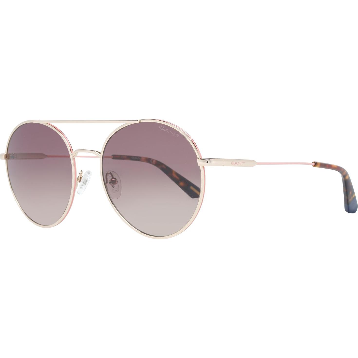 Gant Men’s Gold Round Sunglasses with Brown Gradient Lenses Gafas de Sol Gant Gant Men's Gold Round Sunglasses with Brown Gradient Lenses Gafas de Sol Gant