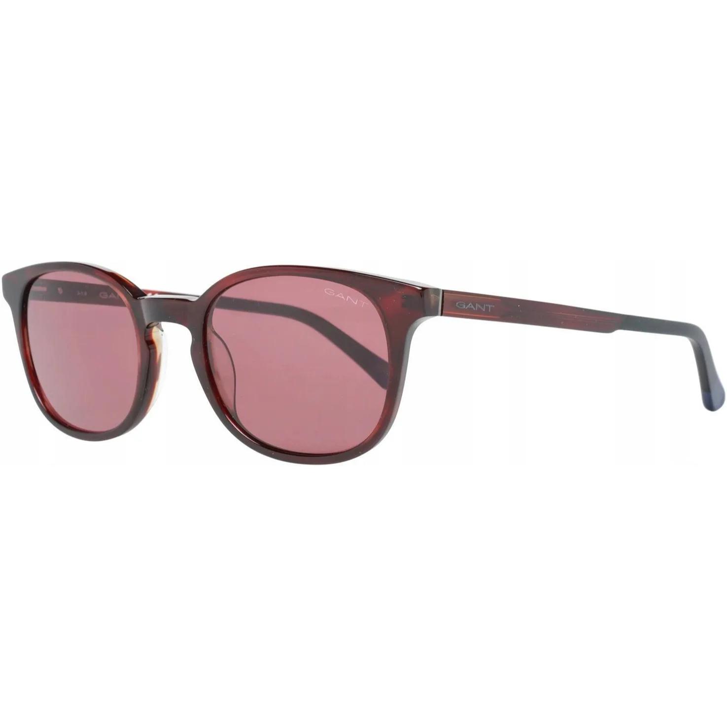 Gant Men’s Brown Square Plastic Sunglasses with Burgundy Lenses Gafas de Sol Gant Gant Men's Brown Square Plastic Sunglasses with Burgundy Lenses Gafas de Sol Gant