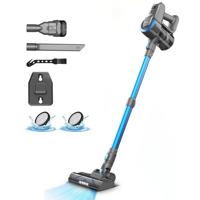 20Kpa Cordless Upright Vacuum Cleaner, 6-in-1 Stick Vacuum