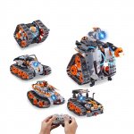 25824-445b62.jpg 5-in-1 RC STEM Building Set for Kids - Robot, Tank, Snowplow & More