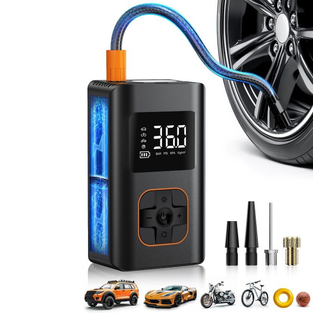 Tire Inflator Portable Air Compressor