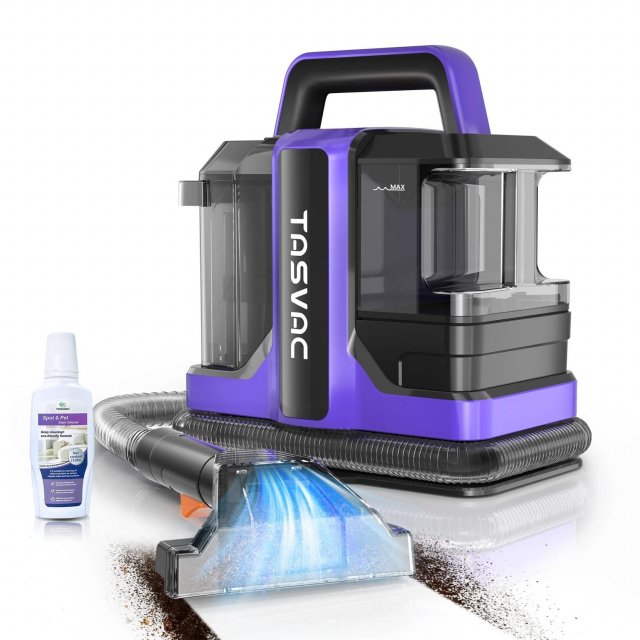 Portable Carpet & Upholstery Cleaner for Pets, Stairs, Couches & Car Seats
