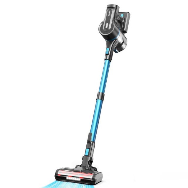 Devoac S11 Smart Cordless Stick Vacuum Cleaner, 28Kpa 350W Brushless, Removable Battery