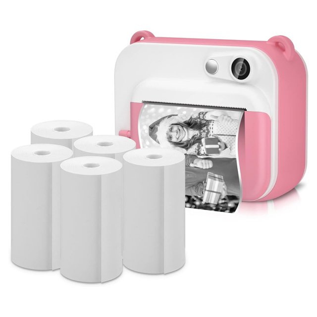 5 Rolls of Instant Thermal Printing Paper for Kids Camera