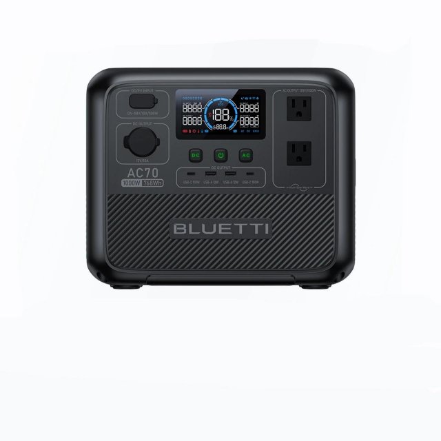 1000W Portable Power Station with Solar Charging