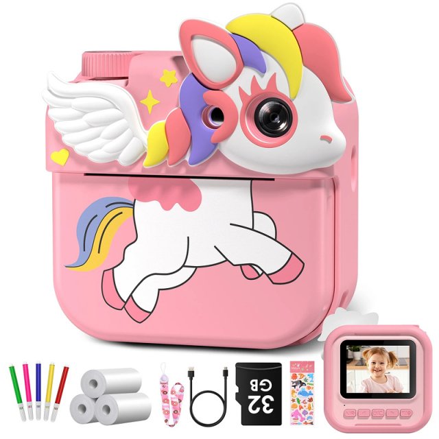 Kids Cartoon Instant Print Camera