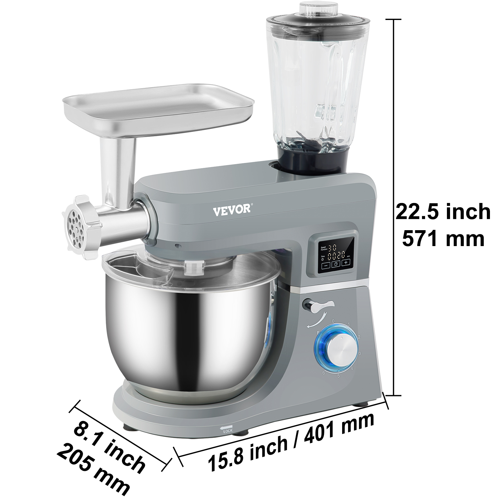 Silver 660W With Cup