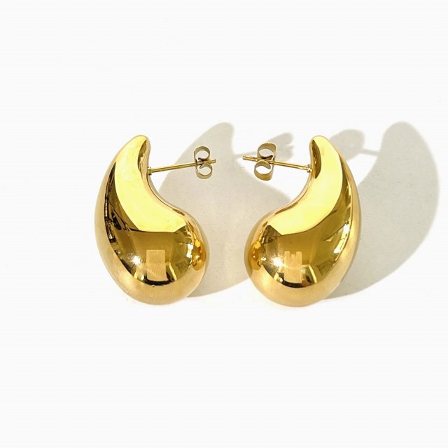 Exaggerated Large Water Drop Earrings