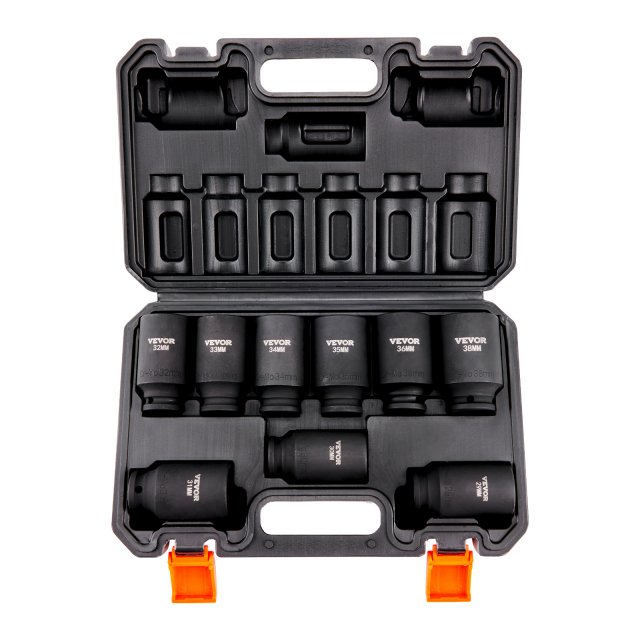 1/2" Drive Deep Impact Socket Set