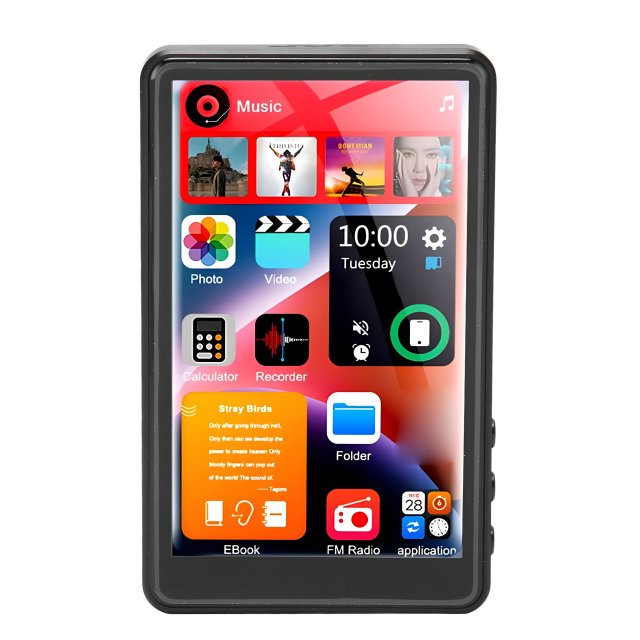 Bluetooth MP3 MP4 Player with 4.0" Touchscreen