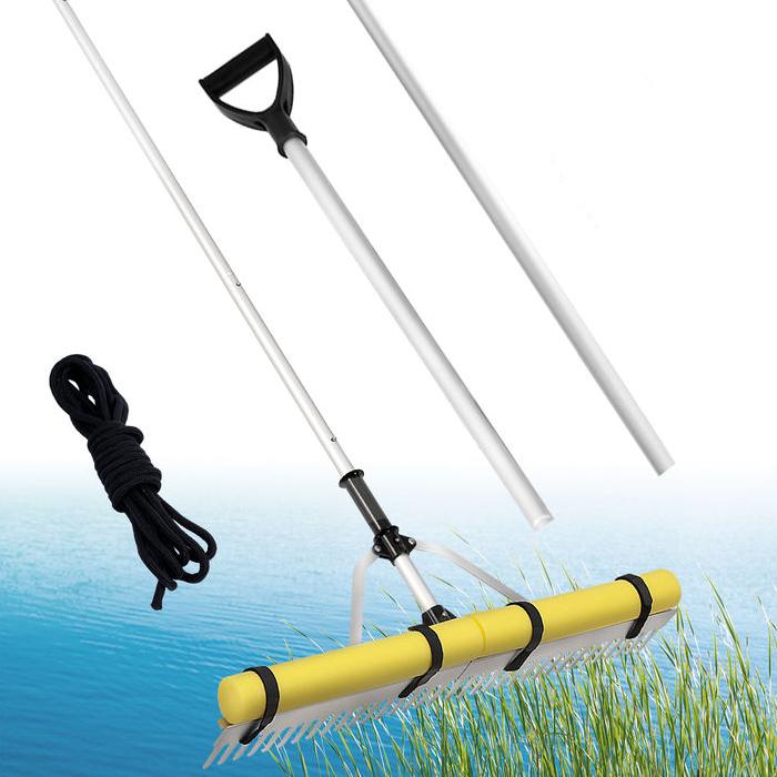 36" Dual-Purpose Landscape & Lake Rake - XtreamShop