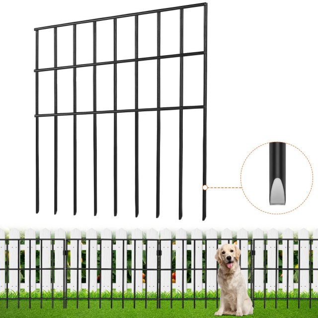 10pcs Decorative Metal Garden Fence
