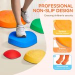 5-Piece Balance Stepping Stones for Kids