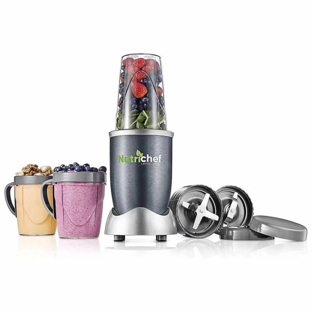Electric Serve Blender – 600W Mini Countertop Blender for Smoothies & Shakes