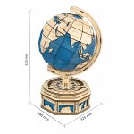 3D Wooden Globe Puzzle