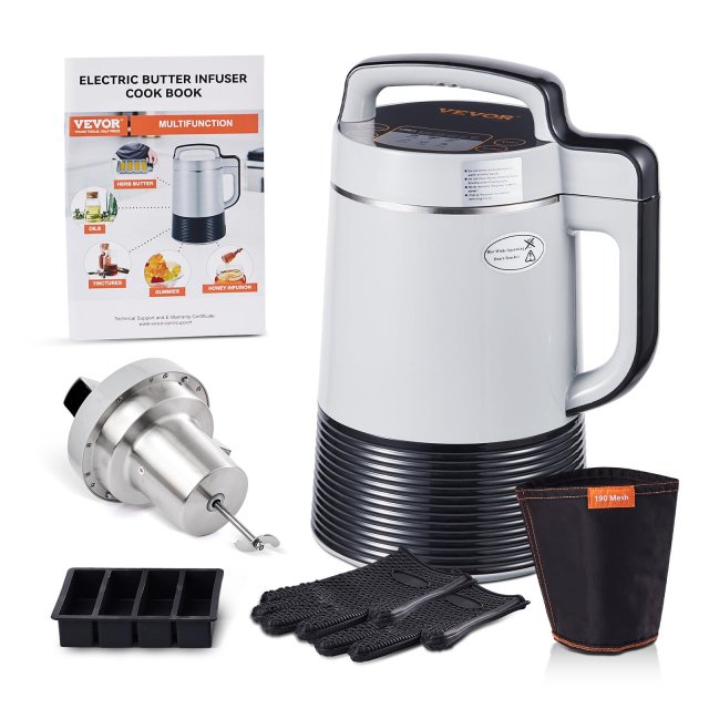 6-in-1 Herbal Infuser & Butter Maker Machine with Custom Temp Control