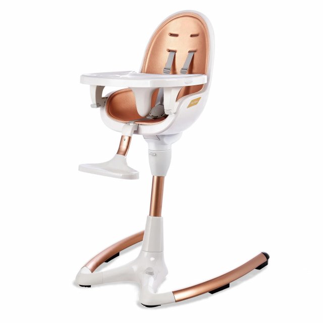 Adjustable High Chair with Foot Rest and Removable Tray