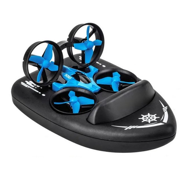 3-in-1 RC Drone Boat Car for Kids