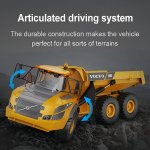 1:20 Scale RC Dump Truck Excavator with Remote Control for Kids