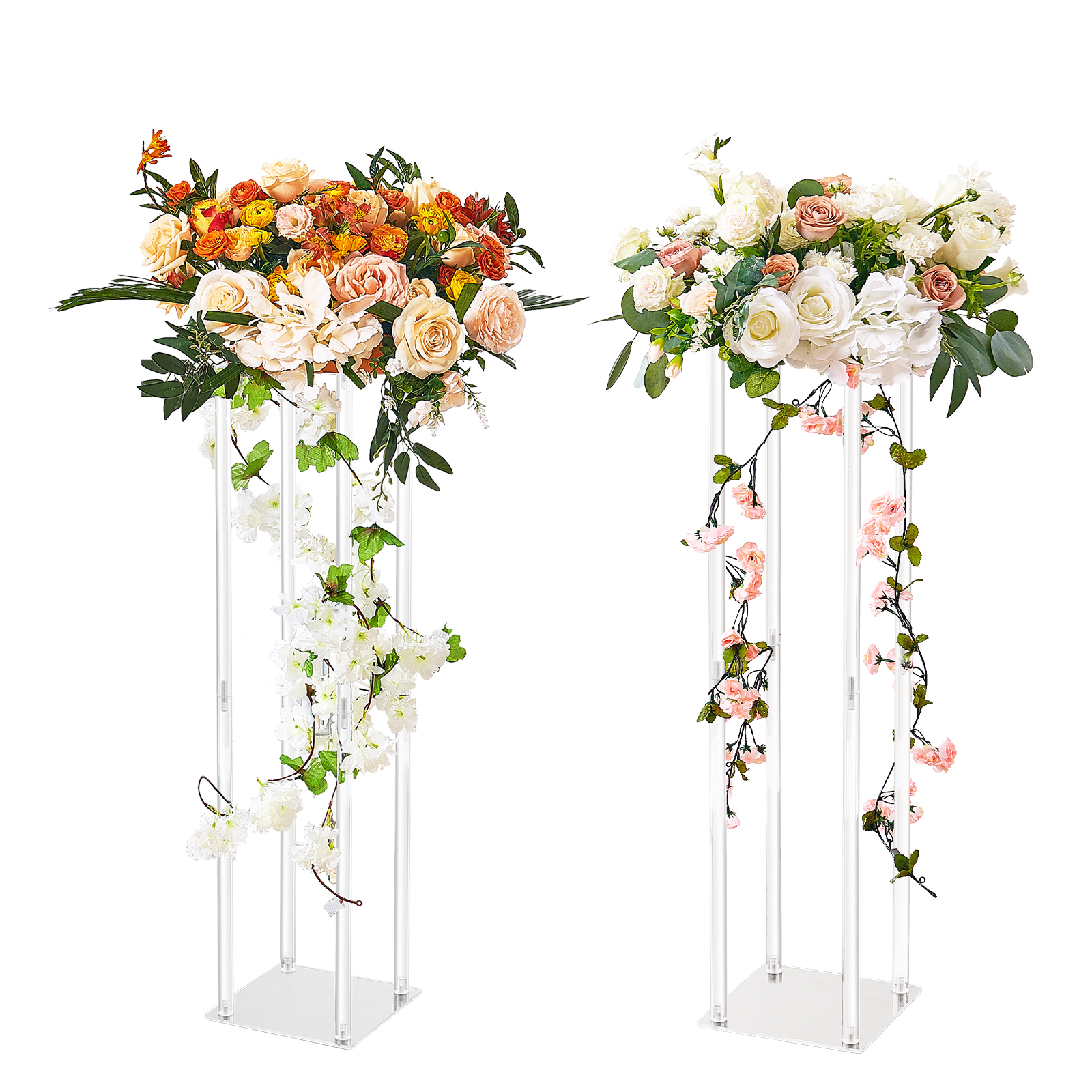 2pcs Acrylic Column