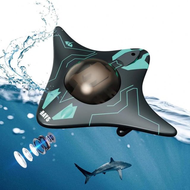 Mini WIFI Remote Control Underwater Camera Boat with Real-Time Transmission