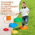 5-Piece Balance Stepping Stones for Kids