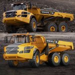 1:20 Scale RC Dump Truck Excavator with Remote Control for Kids