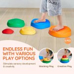 5-Piece Balance Stepping Stones for Kids