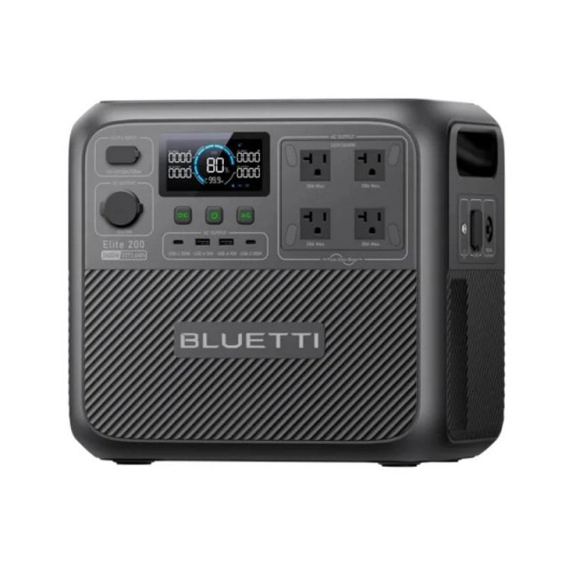 2000W Portable Power Station, 2073Wh LiFePO4 Solar Generator for Camping & Emergencies