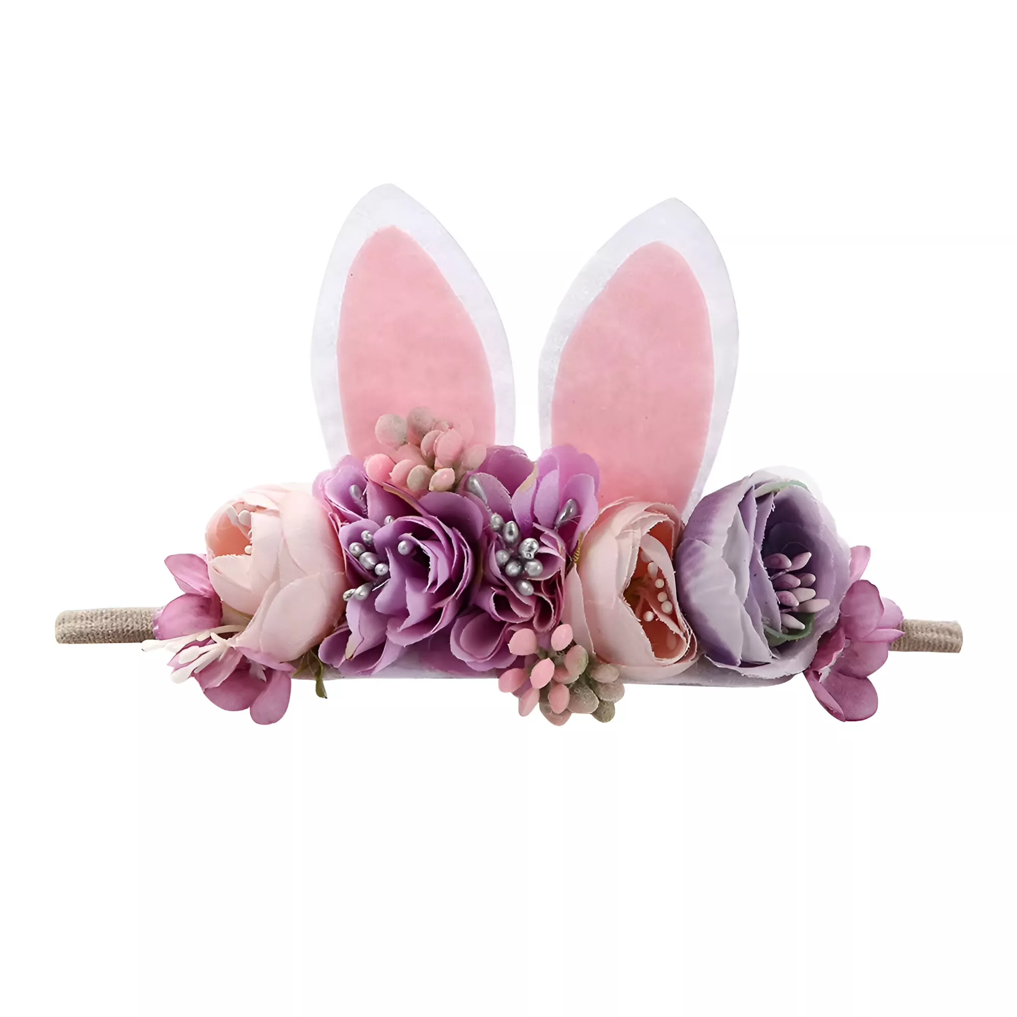 Adorable Easter Bunny Ear Baby Headband