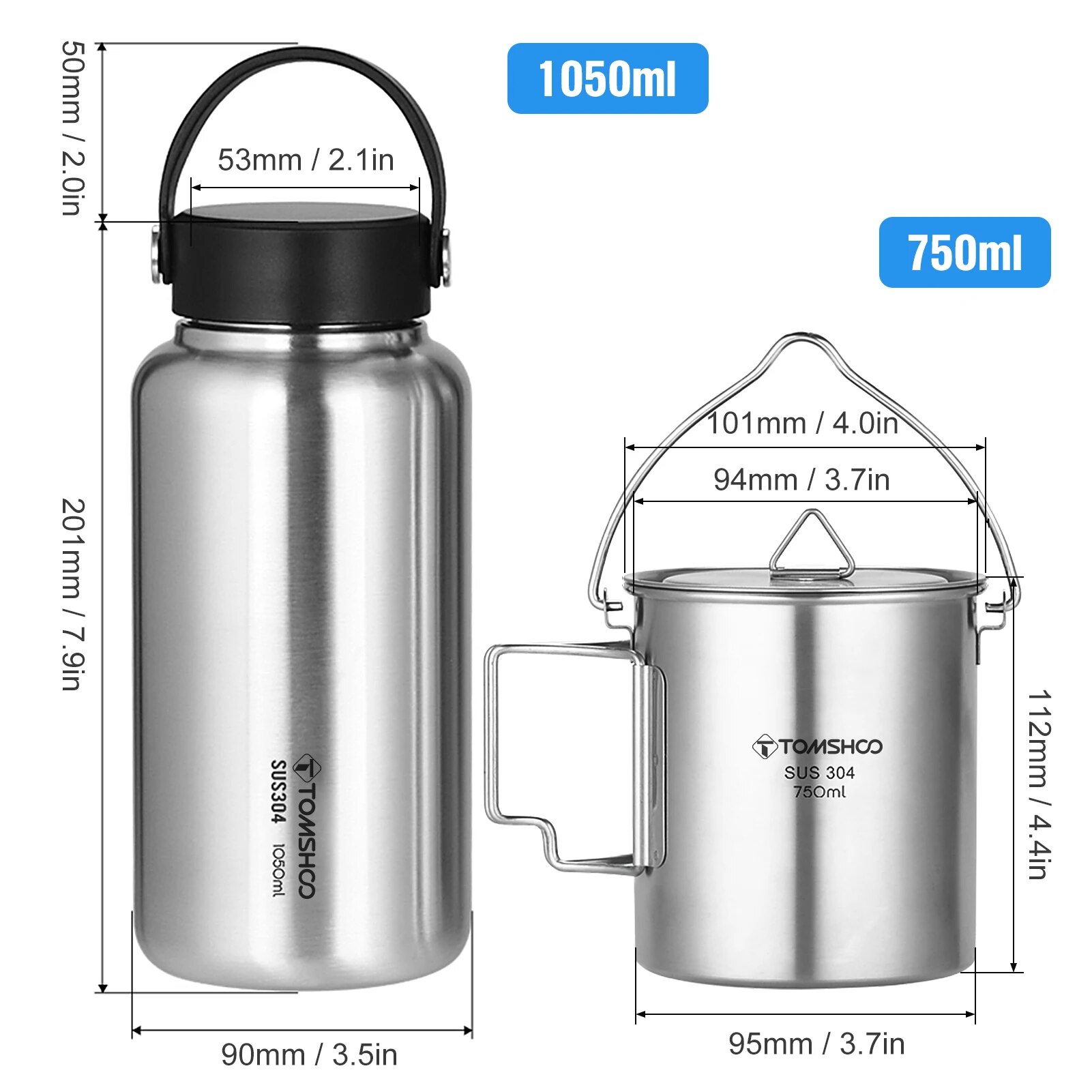 Bottle and Hanging Pot