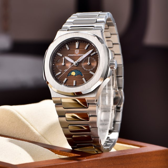 Luxury Women's Waterproof Quartz Watch with Sapphire Crystal – 32mm Stainless Steel - Image 2