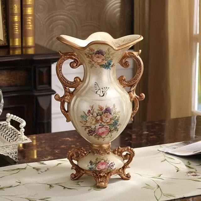 Vintage Resin Vase - Image 5