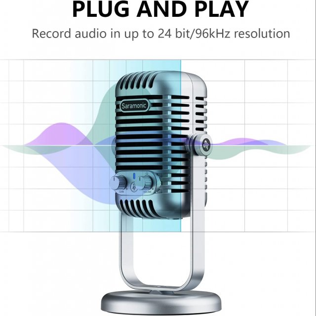 USB Desktop Microphone for Podcasting, Streaming, Recording & Online Meetings - Image 5