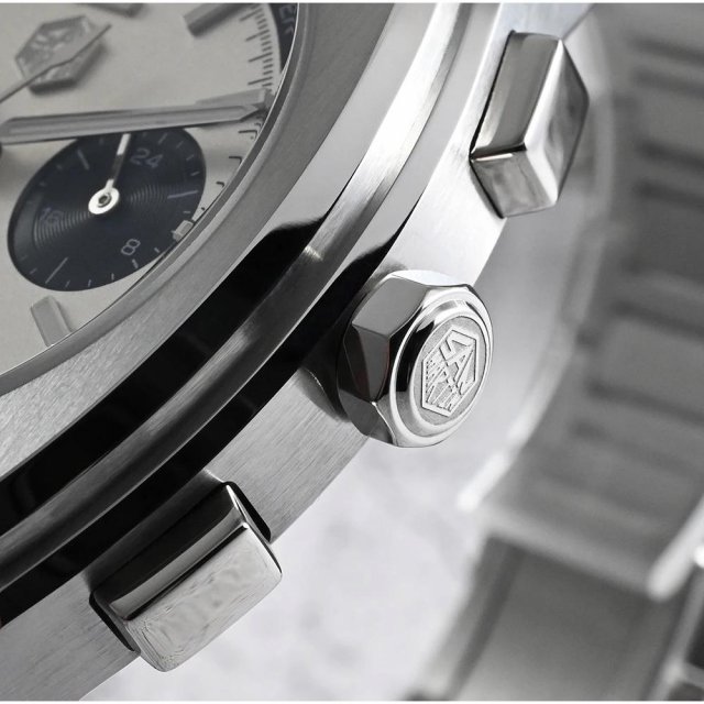 Men’s 39.5mm Luxury Chronograph Sport Watch - Image 6