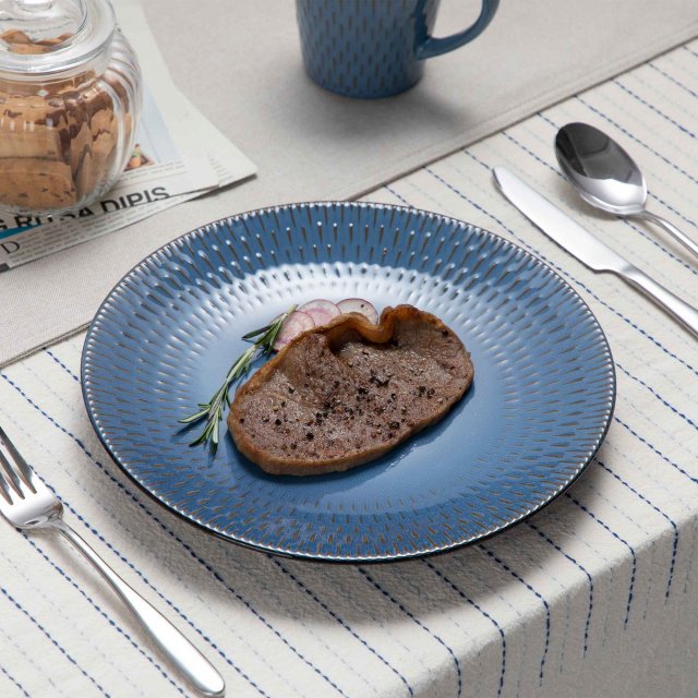 Vancasso Pluvo Embossed Stoneware Dinnerware Set - Image 5