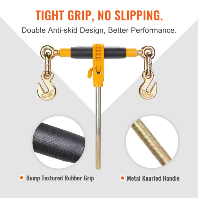 Heavy-Duty Ratchet Chain Binder Set - Image 5