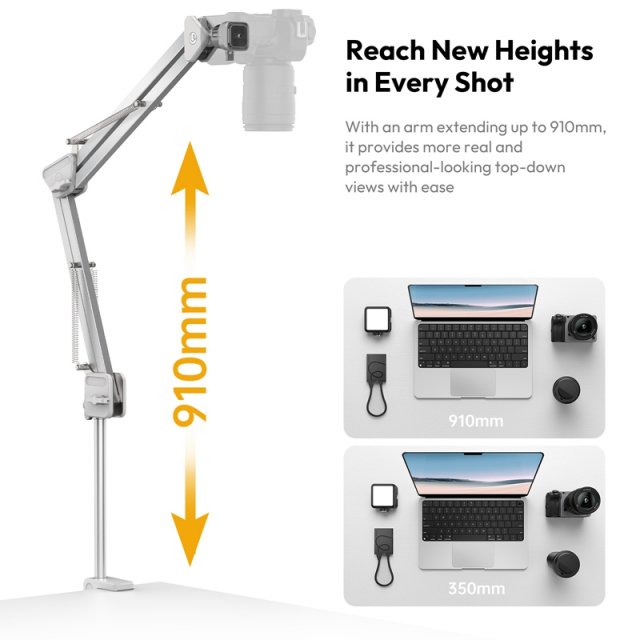 Heavy-Duty Articulating Overhead Camera Mount - Image 3