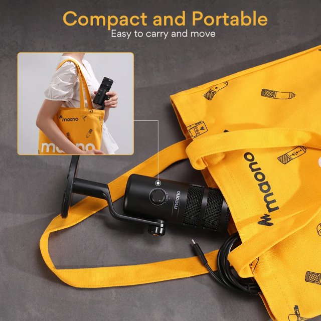 Dynamic USB-C Microphone for Streaming, Recording & Gaming - Image 5