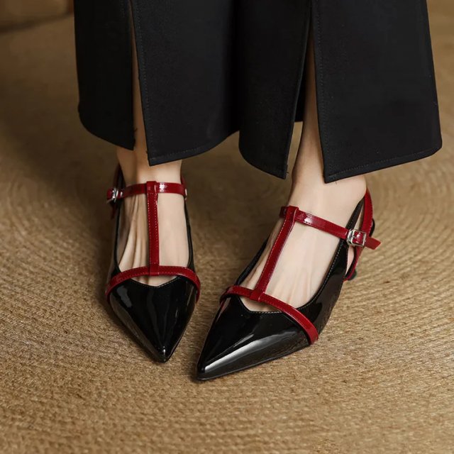 Women’s Patent Leather Summer Sandals - Image 8