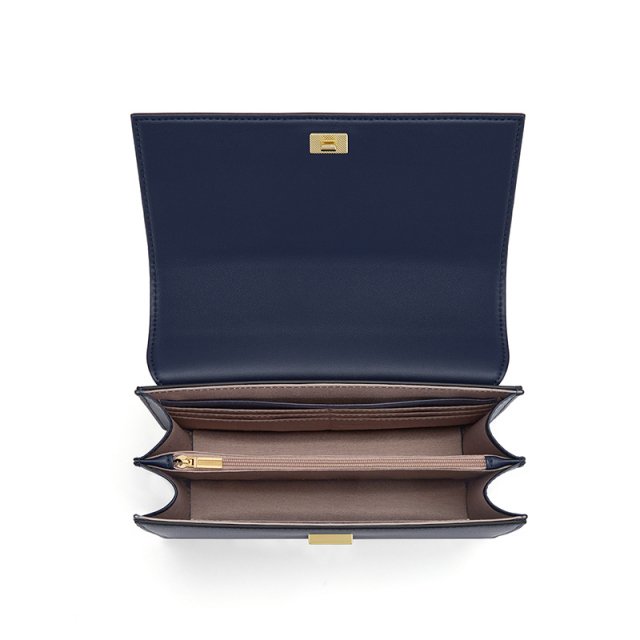 Women's Leather Bee Shoulder Bag - Image 9